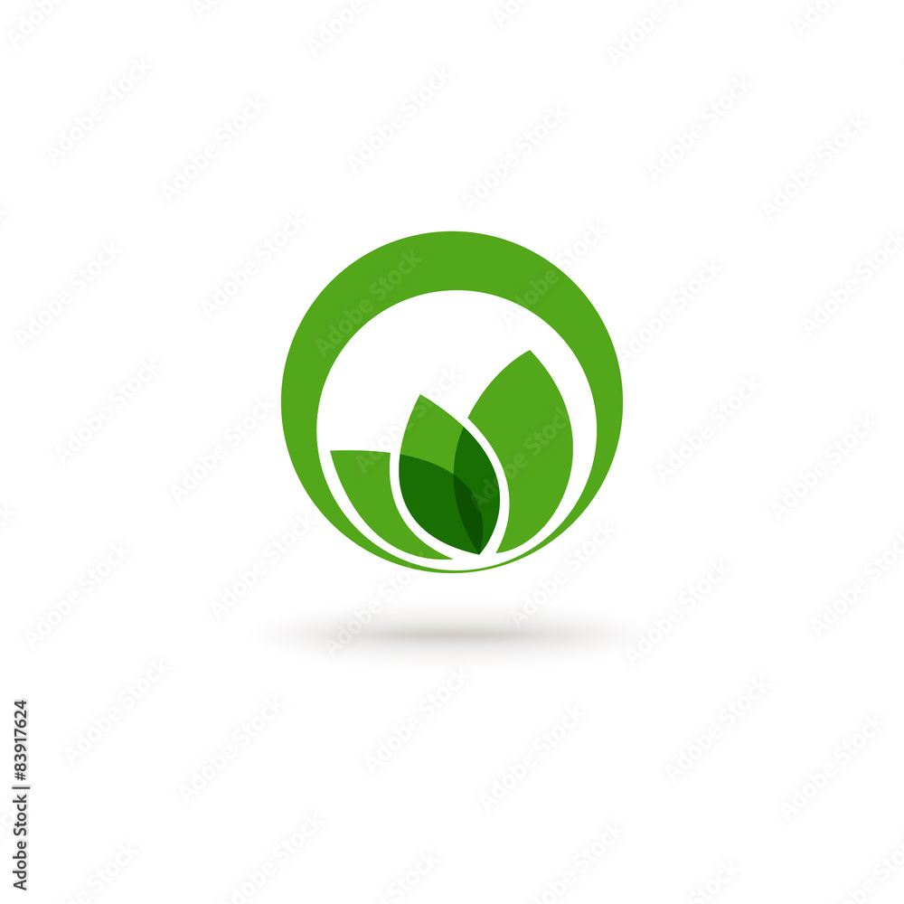 Eco concept with leaf abstract Eco concept with leaf abstract