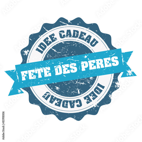 Fête des pères - Idée cadeau - Tampon vintage