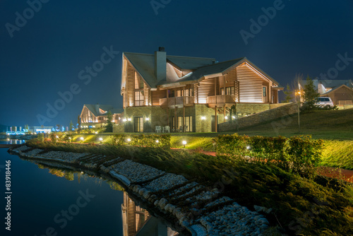 Nice modern house near lake