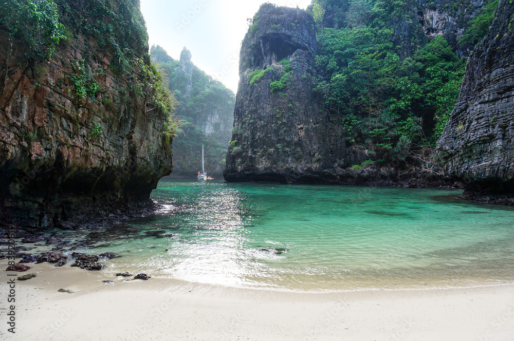 Obraz premium секретная лагуна пхи-пхи таиланд