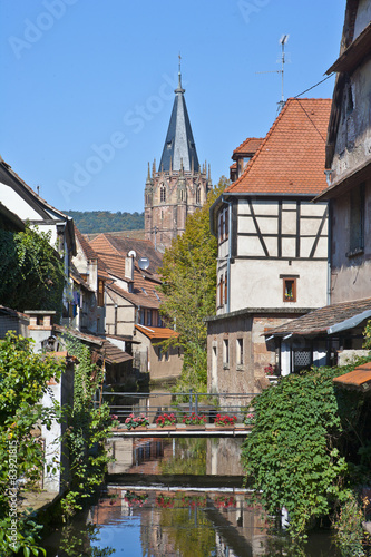 Die Altstadt von Weißenburg an der Lauter im Elsass, Alsace,