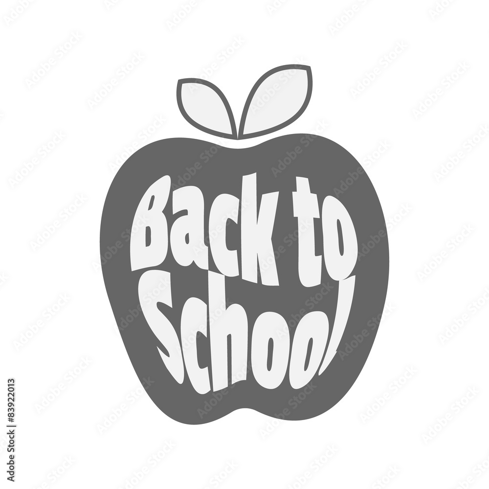 Vector icon. Apple, Back to School. Vector icon. Apple, Back to School.