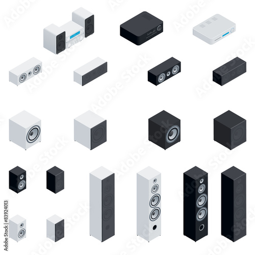 Acoustic isometric set
