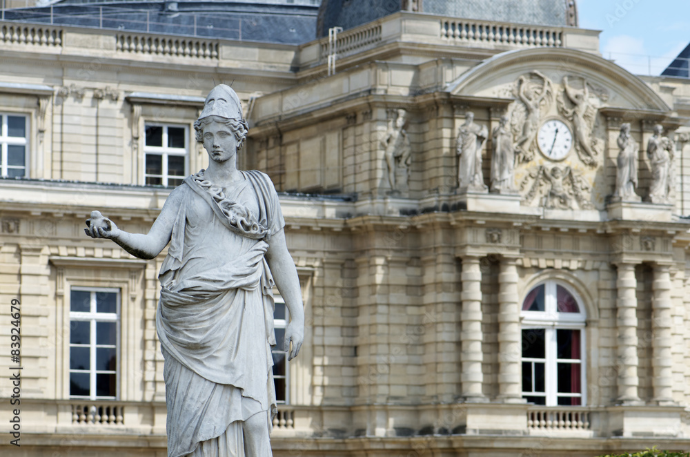 Fototapeta premium Statue - Jardin du luxembourg