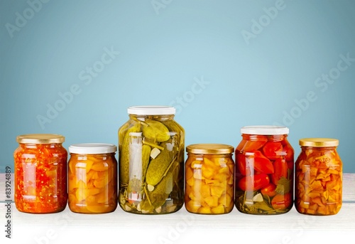 Canning, Jar, Food.