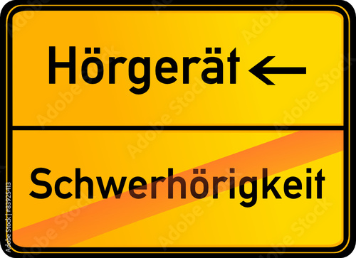 Schwerhörigkeit – Hörgerät