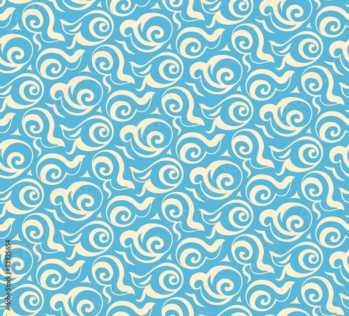 Geometric seamless pattern background