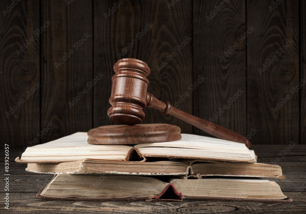 Law, Book, Gavel. Law, Book, Gavel.