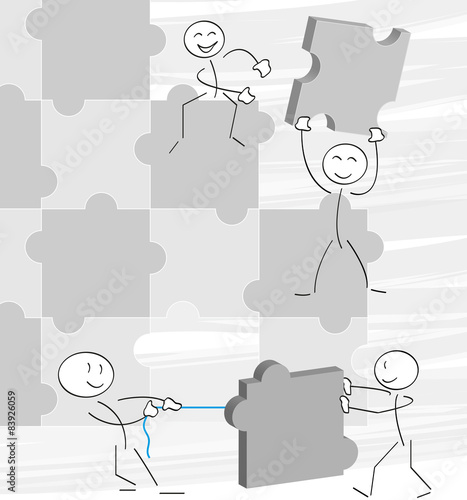 teamwork,puzzle
