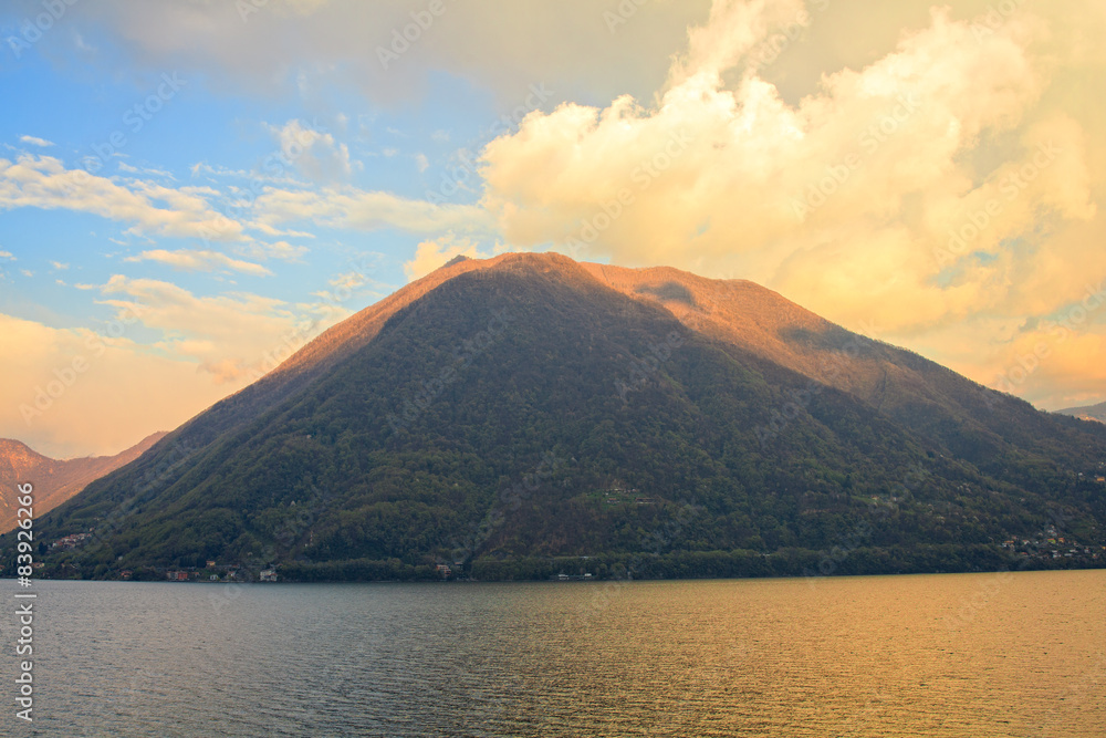 Lake Lugano or Ceresio lake Lake Lugano or Ceresio lake