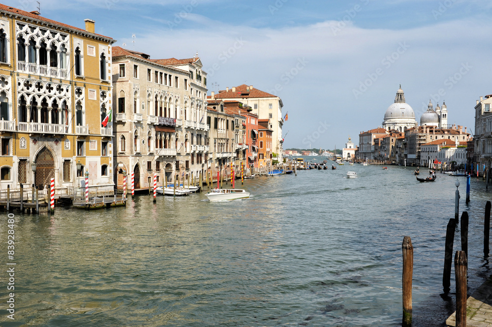 View of the Grand Canal, Venice, Italy