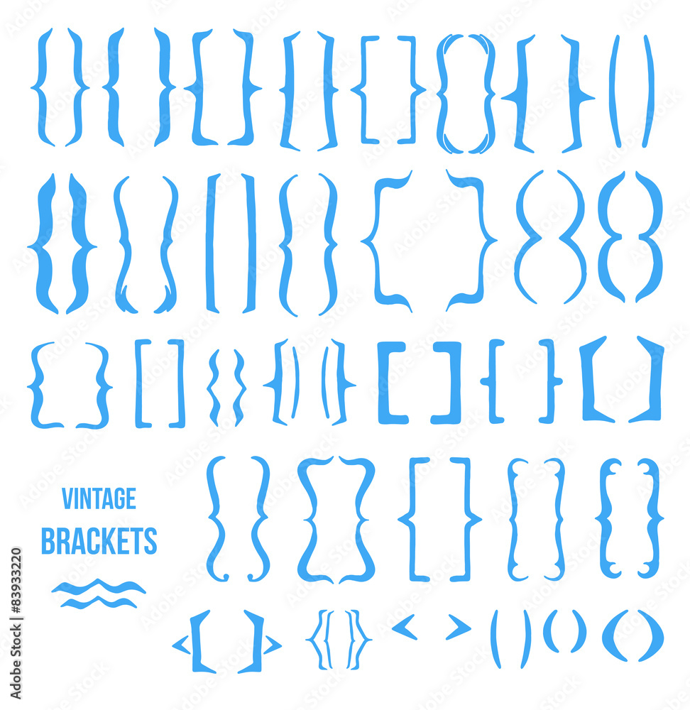 bracket set bracket set