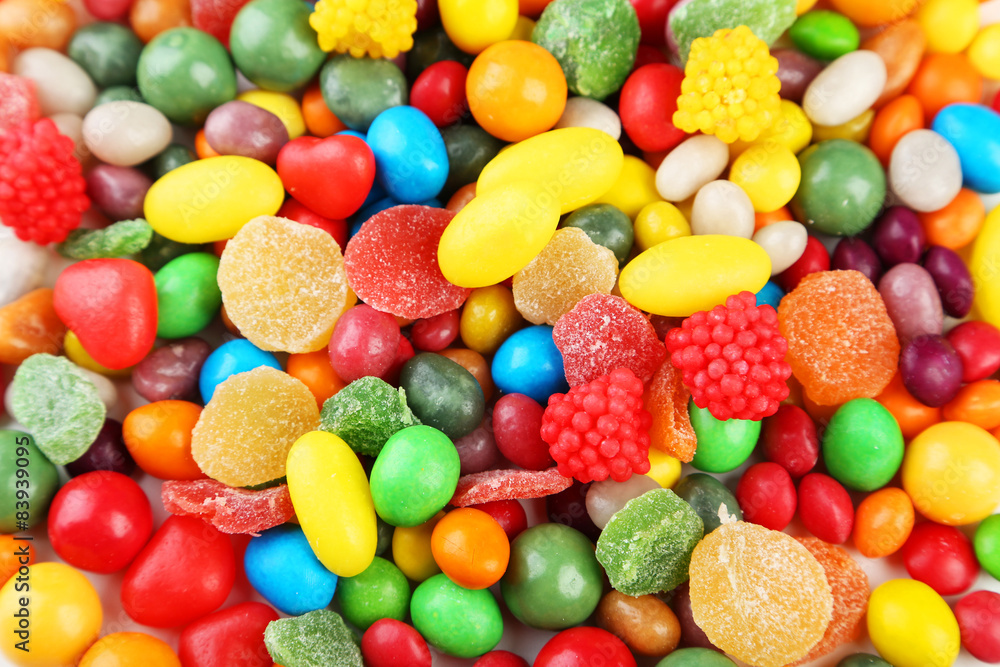 Colorful candies background Colorful candies background