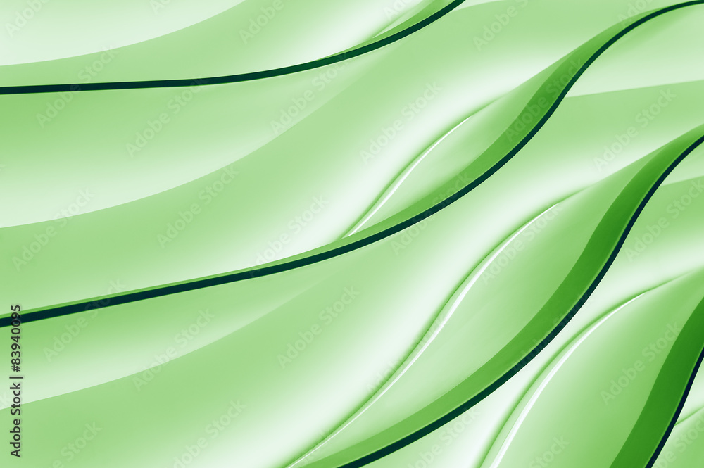 Green gradient waves, color neon abstract background Green gradient waves, color neon abstract background