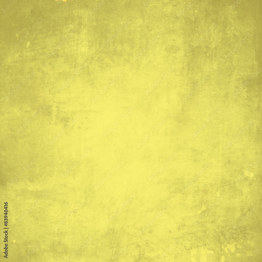 Yellow grunge wall for texture background Yellow grunge wall for texture background