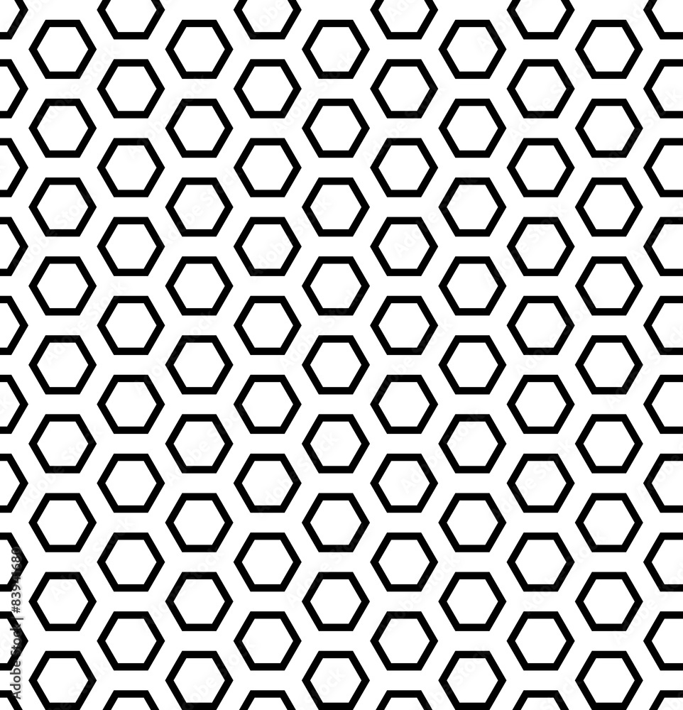 Seamless hexagons texture. Seamless hexagons texture.