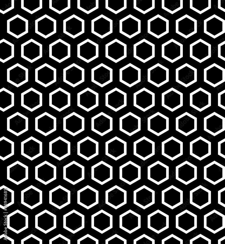 Seamless hexagons texture. Seamless hexagons texture.