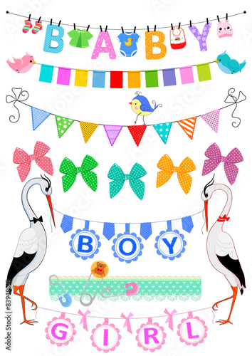 Set baby bunting