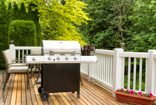 BBQ and Beer for outdoor party time photo