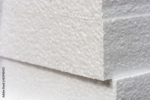 Styrofoam edges background with accented edge lines
