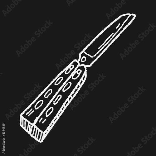 knife doodle