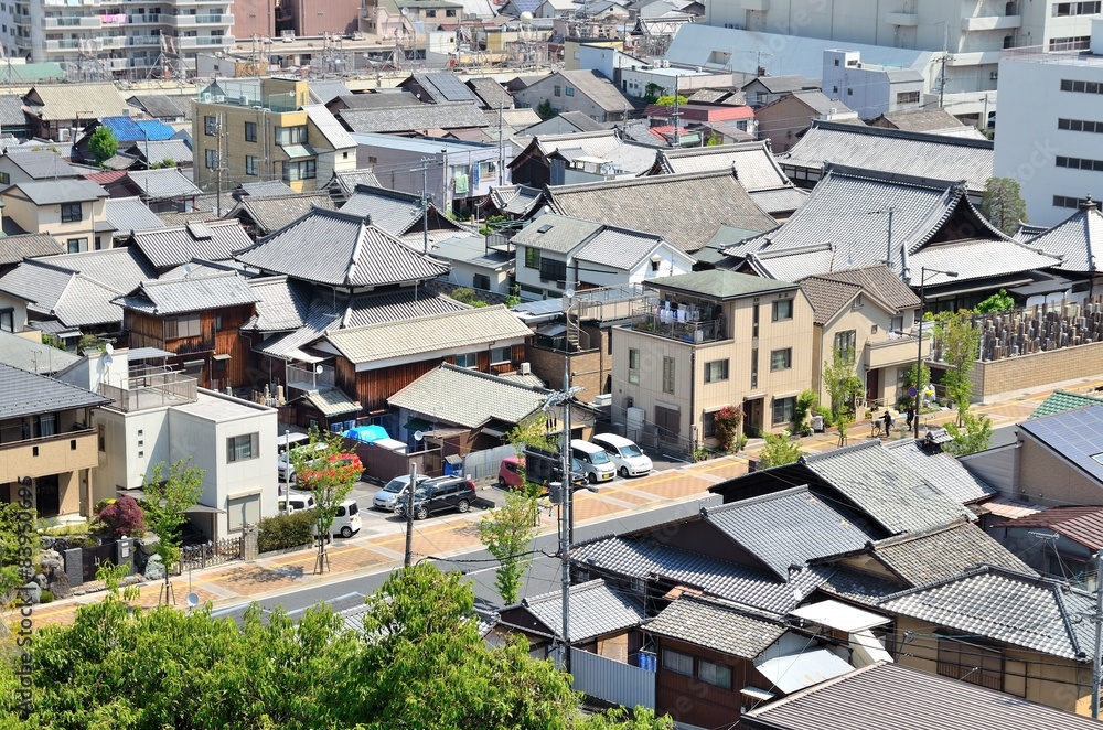 Fototapeta premium 滋賀県 大津市の風景