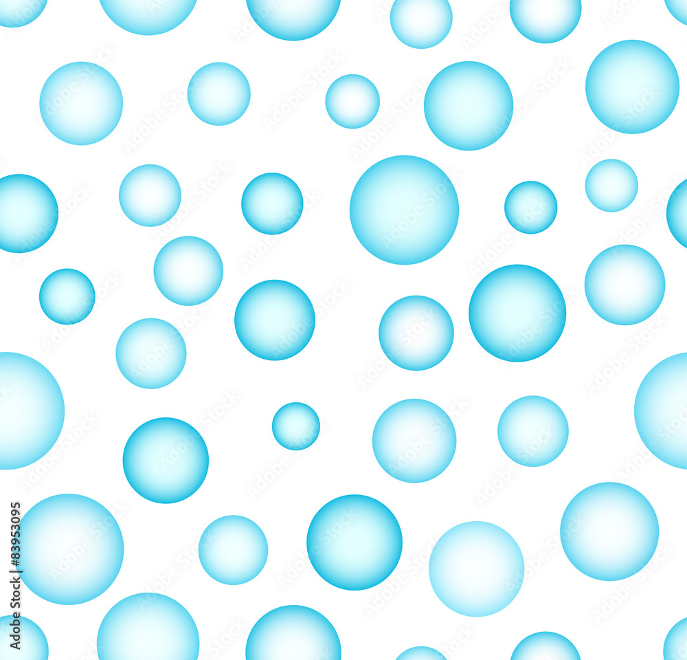 Abstract bubbles pattern