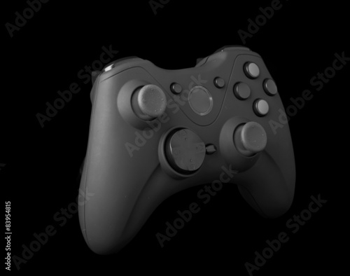 video game controller isolated on white background