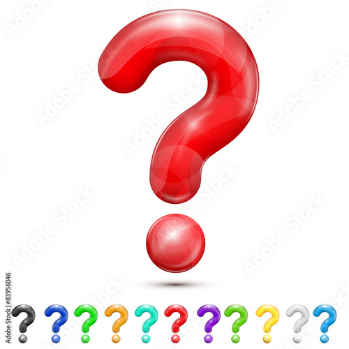 question mark
