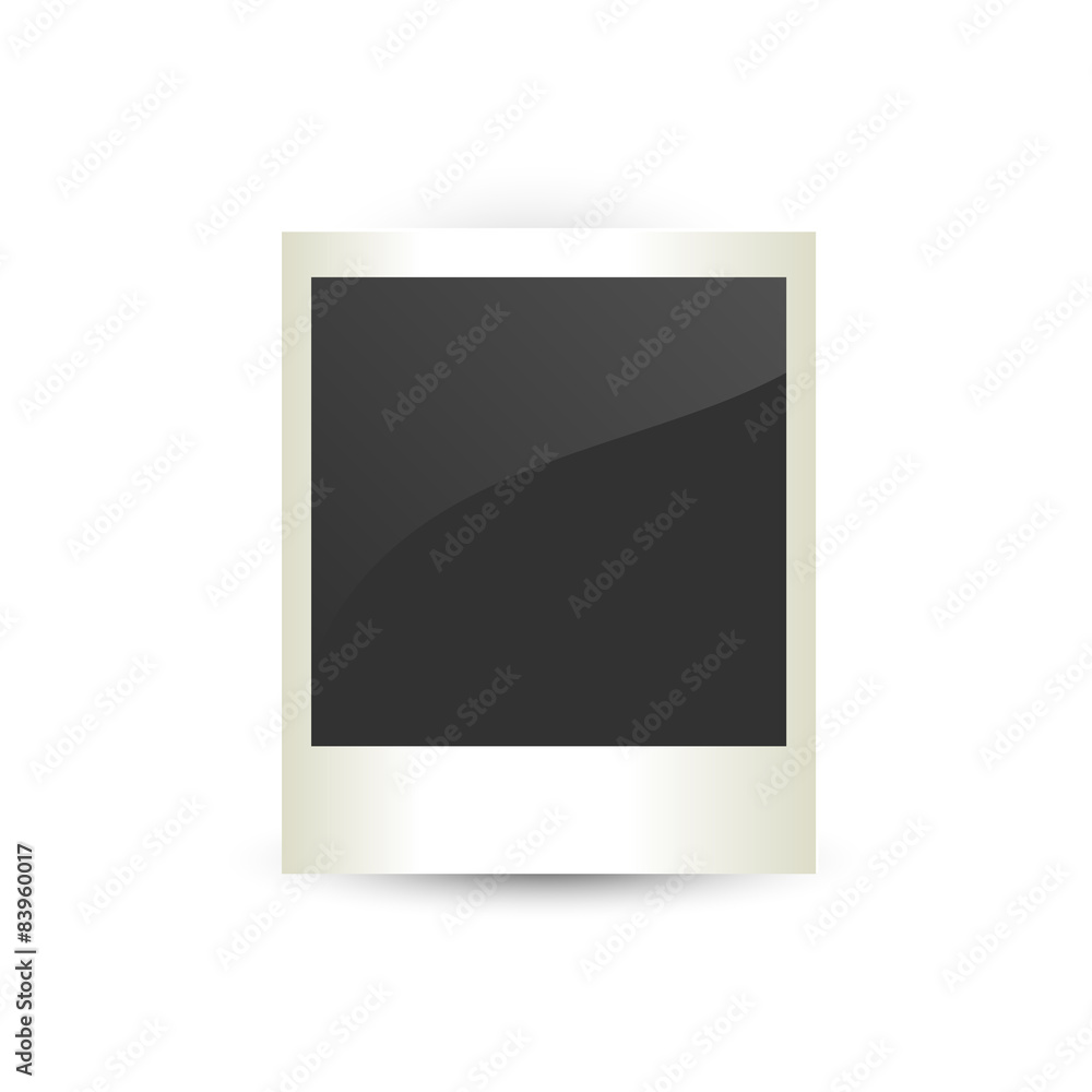 Vector illustration of photo blank. Vector illustration of photo blank.