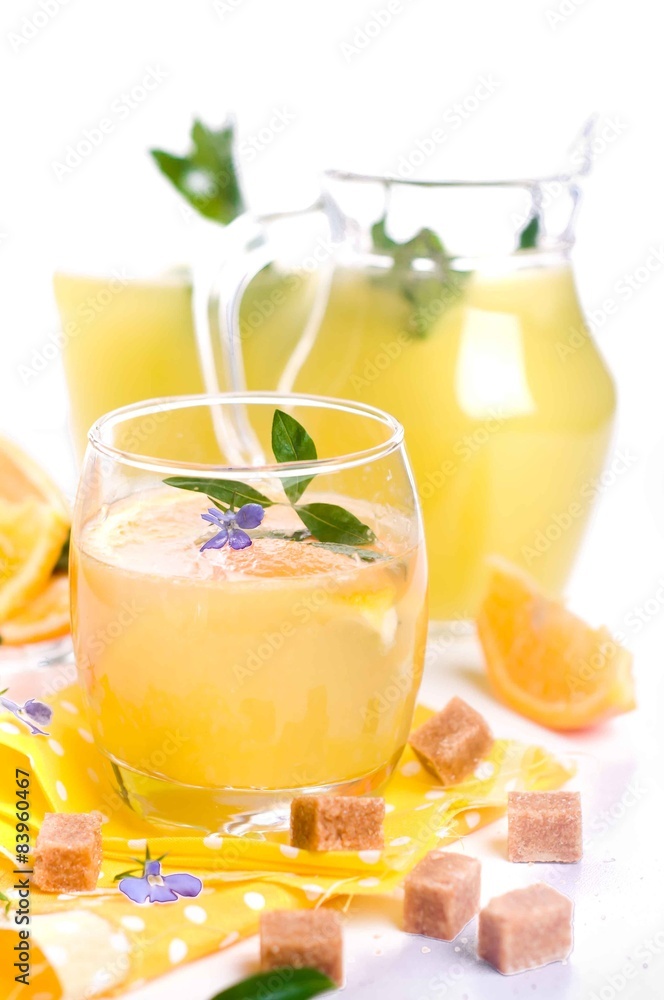Fresh orange juice