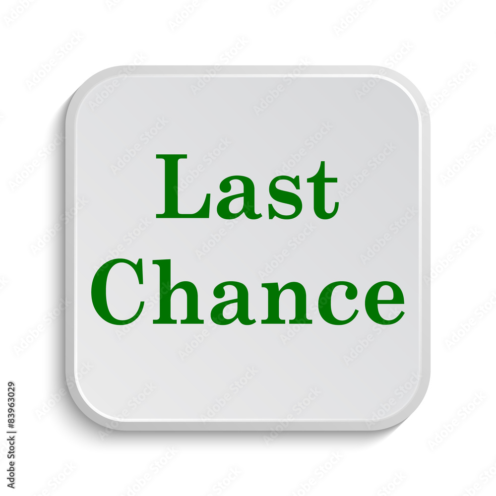 Last chance icon Last chance icon
