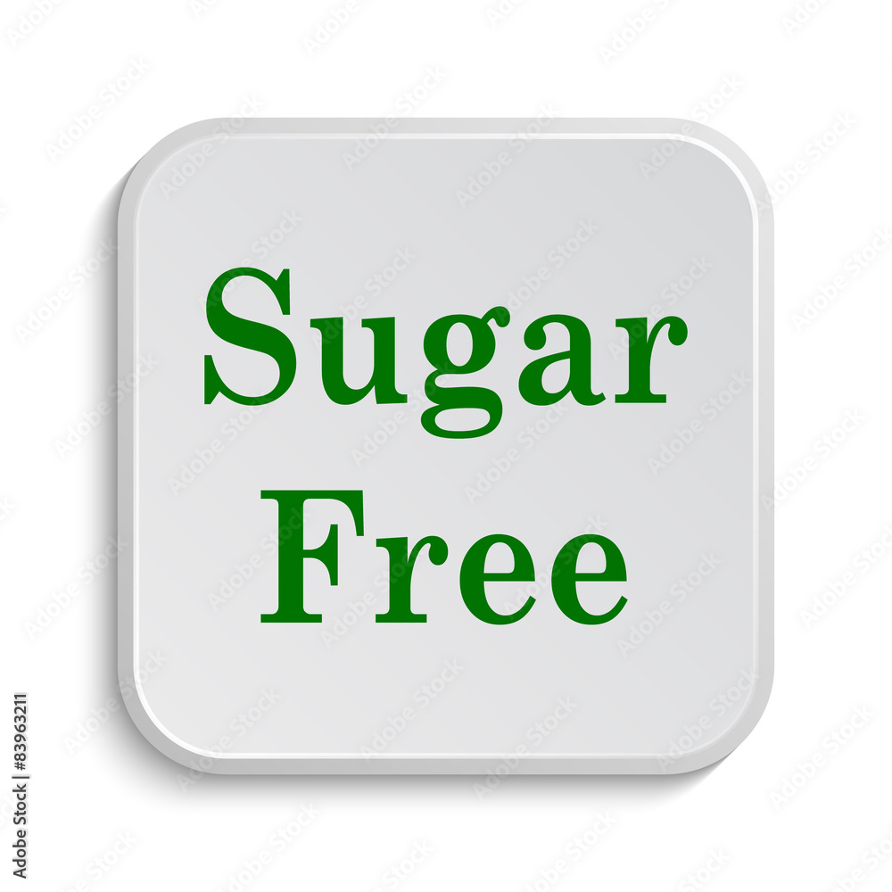 Sugar free icon Sugar free icon