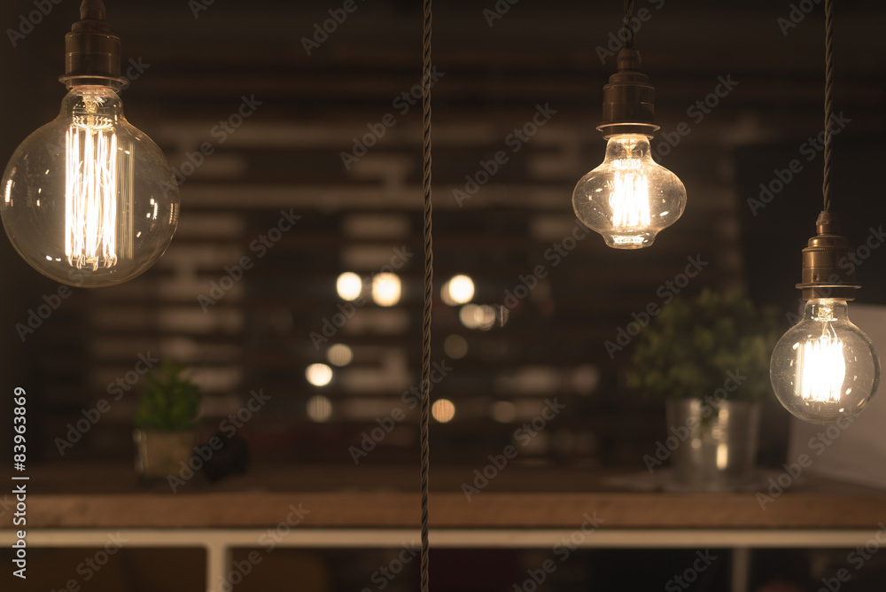 Obraz premium Low Watt Tungsten Bulbs