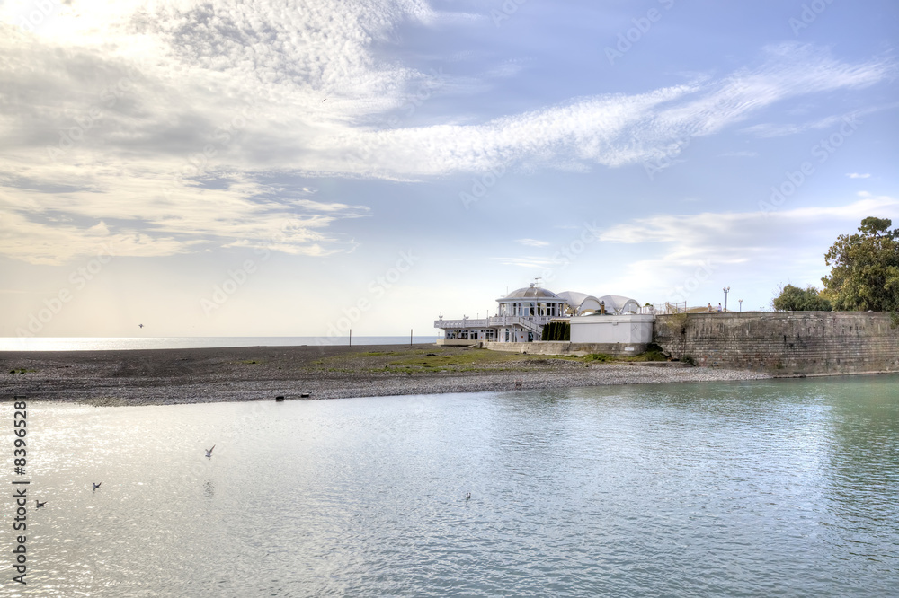 City Sochi. House on the spit