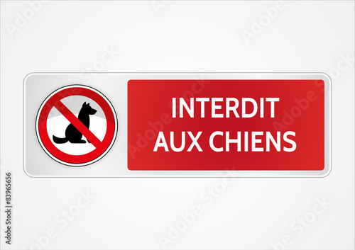 Interdit aux chiens