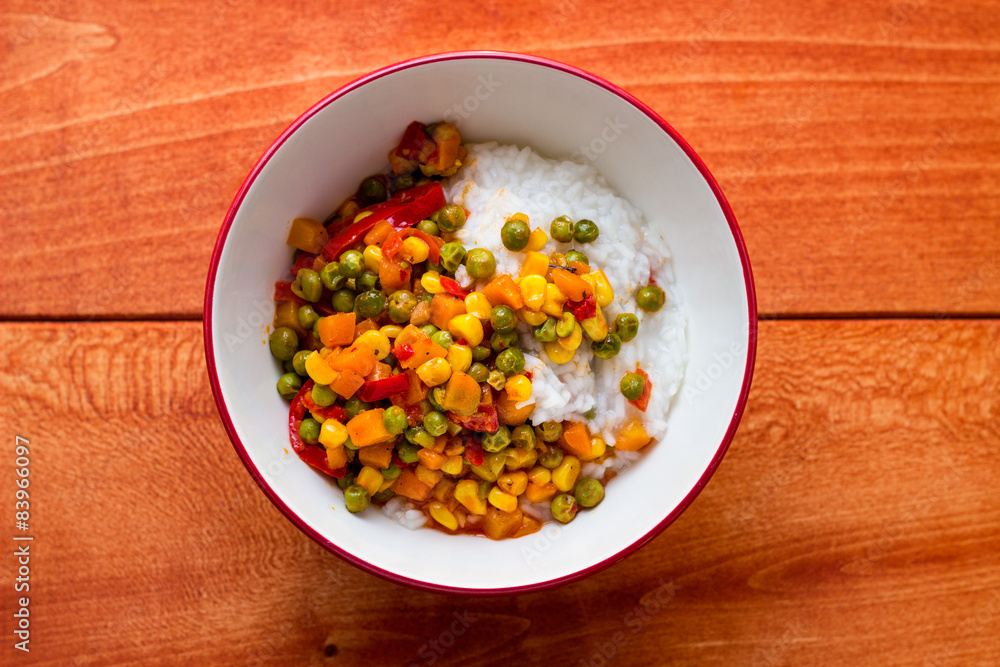 Asian Sticky Rice and Vegetables Asian Sticky Rice and Vegetables