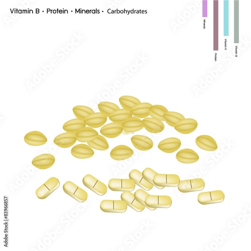 Split Pea with Vitamin B, Protein, Minerals and Carbohydrates