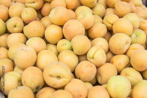 Fresh apricots