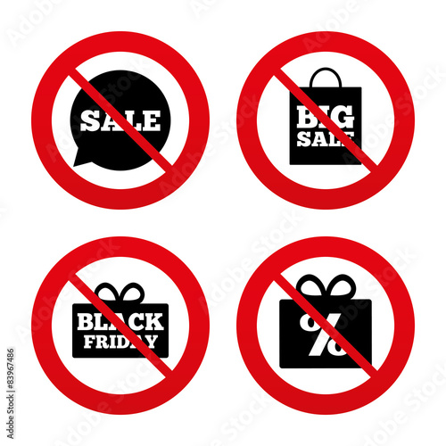 Sale speech bubble icon. Black friday symbol