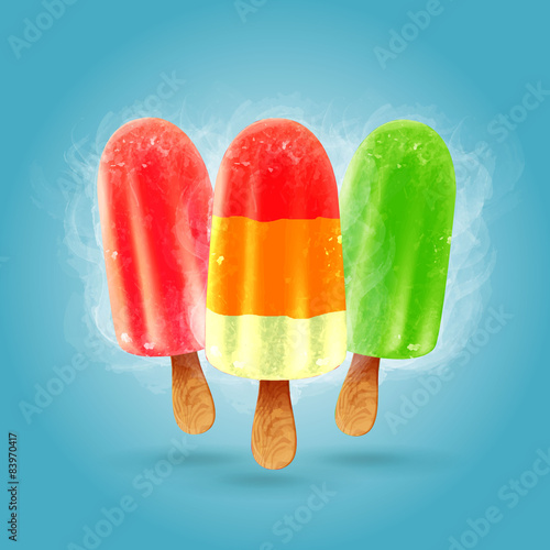 ice cream fruits for summer