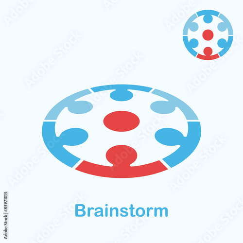 Brainstorm logo concept