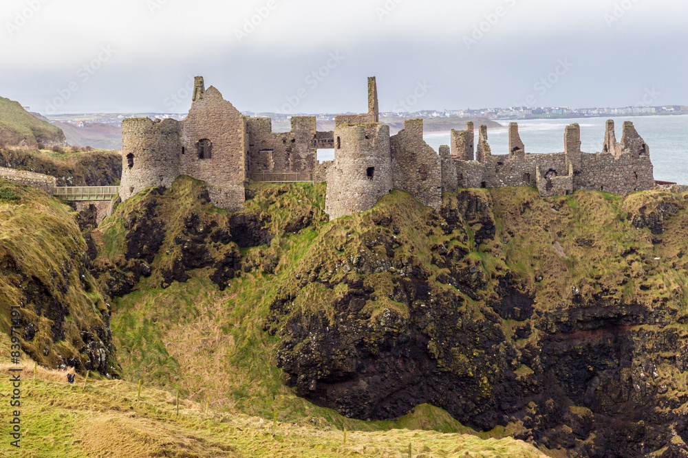 Dunlace ruin, Northern Ireland