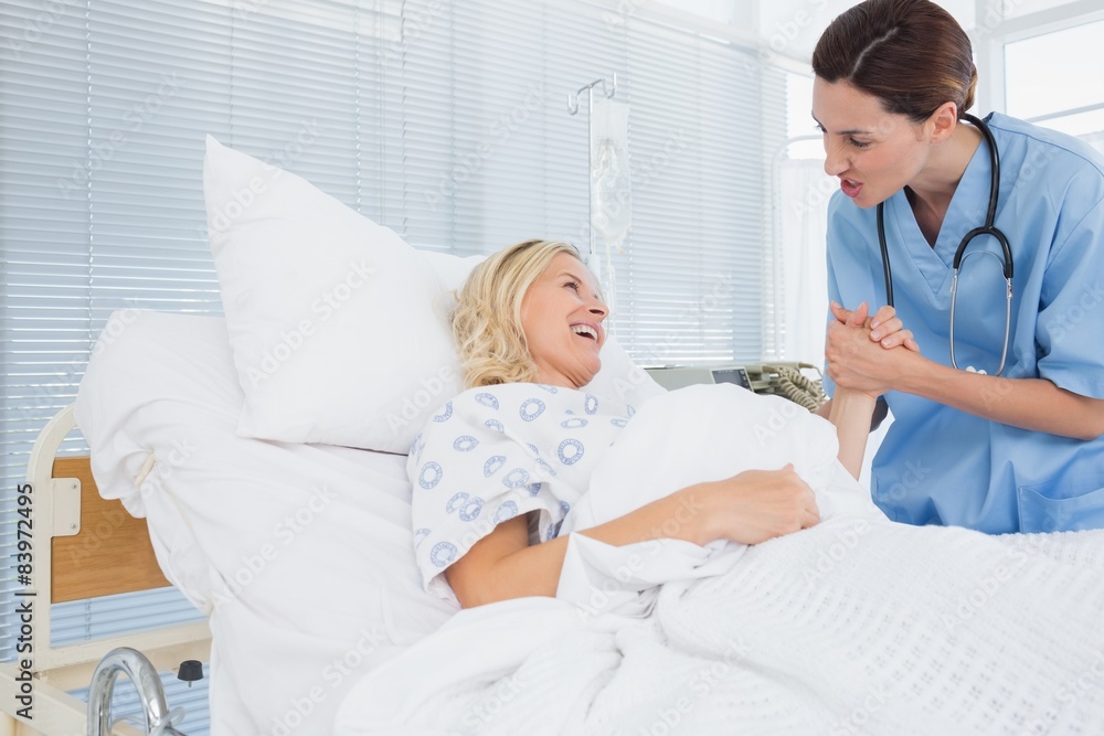Doctor taking care of patient Doctor taking care of patient
