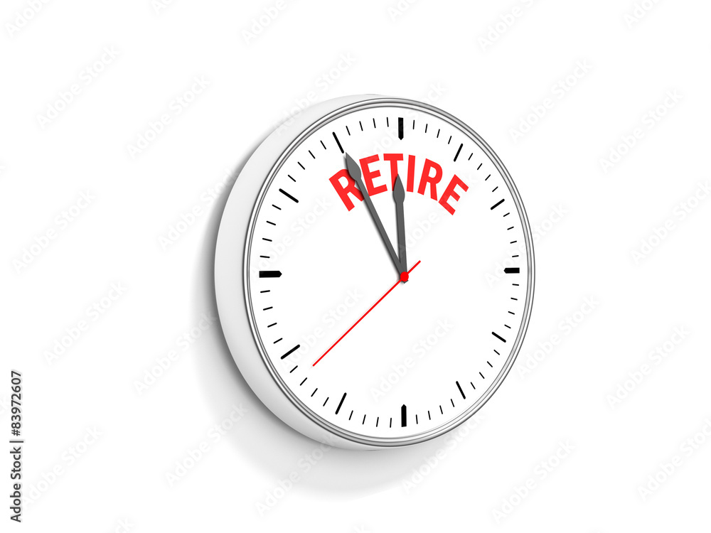 Retire Clock Retire Clock