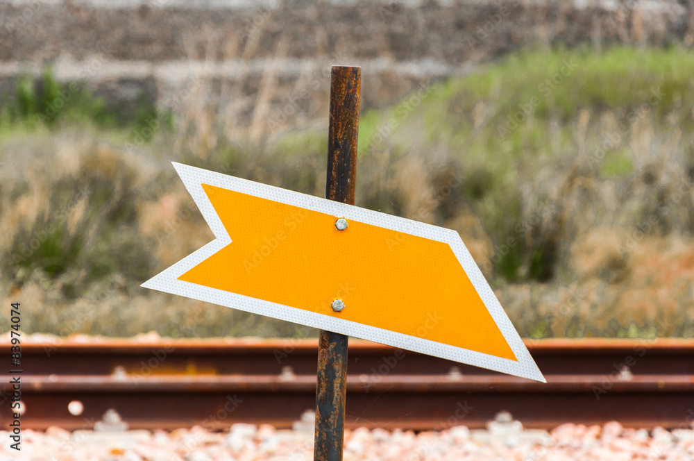 Paciencia Sin personal estar Trenes, ferrocarriles, señales ferroviarias foto de Stock | Adobe Stock