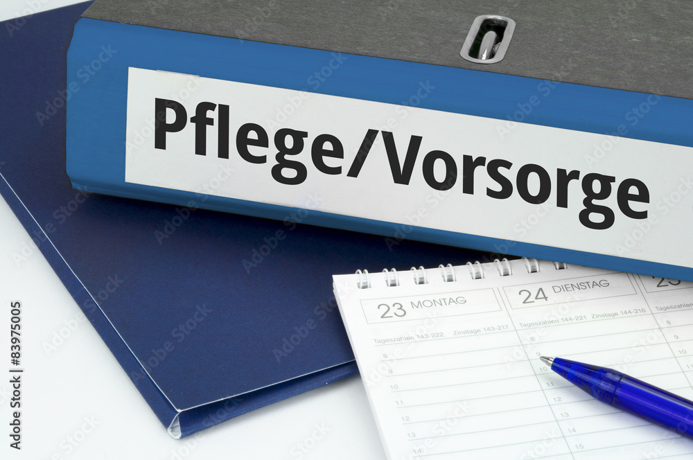 Naklejka premium Pflege/Vorsorge