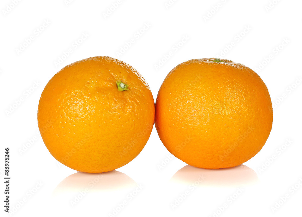 orange isolated on white background orange isolated on white background