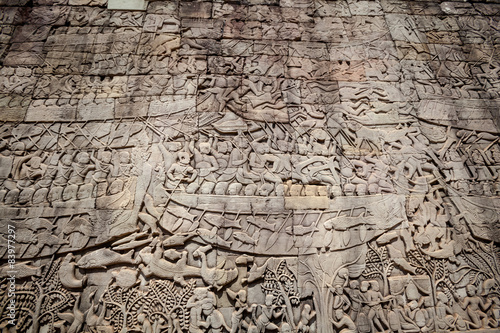 Wallpaper Mural Bayon temple Angkor Thom Cambodia Torontodigital.ca