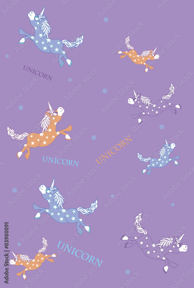 Unicorn Pegasus Vector Illustration Unicorn Pegasus Vector Illustration
